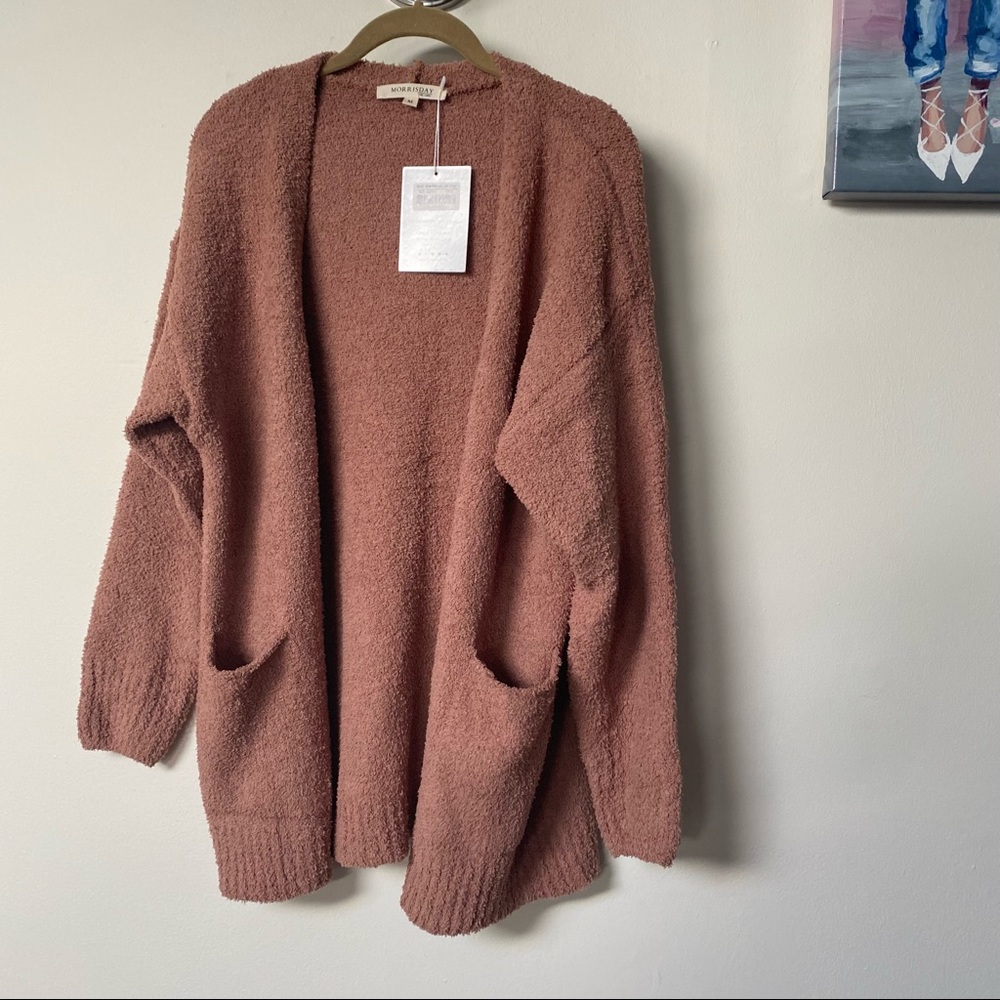 Morrisday the label teddy cardigan